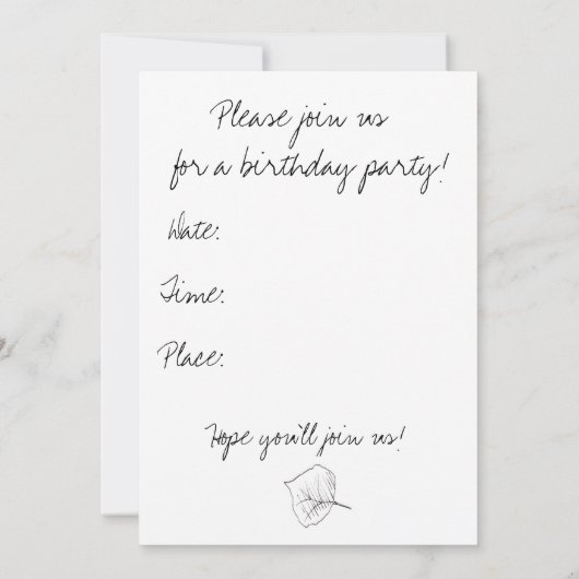 Verjaardagsfeest Bluebird Tree Natuur Art Kaart (Achterkant)