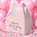 Verjaardagsfeest Blush Pink Bedankt Naam Bedankdoosjes<br><div class="desc">Maak uw evenement onvergetelijk met onze Monogram Stijlvolle Moderne Blush Roze Favorieten Boxen! Met een levendig blush roze ontwerp en gepersonaliseerd met uw monogram in een strak, modern lettertype, voegen deze voorkeurskisten een chique, aangepaste toets toe aan uw vieringen. Perfect voor bruiloften, verjaardagen of speciale gelegenheden, ze bieden een stijlvolle...</div>