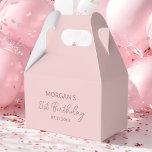 Verjaardagsfeest Blush Pink Bedankt Naam Bedankdoosjes<br><div class="desc">Maak uw evenement onvergetelijk met onze Monogram Stijlvolle Moderne Blush Roze Favorieten Boxen! Met een levendig blush roze ontwerp en gepersonaliseerd met uw monogram in een strak, modern lettertype, voegen deze voorkeurskisten een chique, aangepaste toets toe aan uw vieringen. Perfect voor bruiloften, verjaardagen of speciale gelegenheden, ze bieden een stijlvolle...</div>