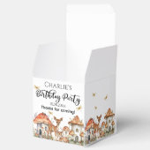 Verjaardagsfeest Boho Woodland Forest Animals Bedankdoosjes (Geopend)