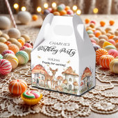 Verjaardagsfeest Boho Woodland Forest Animals Bedankdoosjes