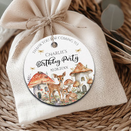 Verjaardagsfeest Boho Woodland Forest Animals Bedankjes Labels
