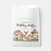Verjaardagsfeest Boho Woodland Forest Animals Bedankzakje (Voorkant)