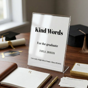 Verjaardagsfeest bord met leuke woorden voor de af poster