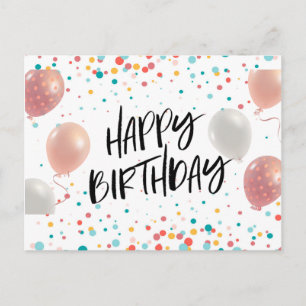 Verjaardagsfeest Briefkaart