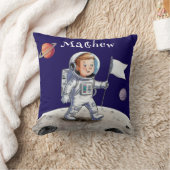 Verjaardagsfeest buiten deze wereld - Astronaut Th Kussen (Deken)