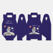 Verjaardagsfeest buiten deze wereld - Thema Bedankdoosjes (Ongevouwen)