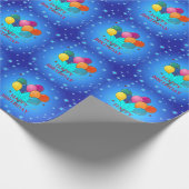 Verjaardagsfeest Cadeaupapier (Hoek)