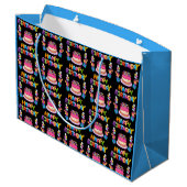 Verjaardagsfeest Confetti Grote Cadeautas (Achterkant Gekanteld)