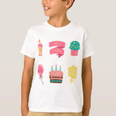 Verjaardagsfeest Custom T-shirt – Uw naam, Uw jaar (Voorkant)
