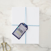 Verjaardagsfeest Dank u Labels Space Galaxy Planet Cadeaulabel (Met Touw)