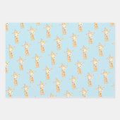 Verjaardagsfeest Dier Thema Gift Wrapping Paper (Voorkant 3)