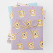 Verjaardagsfeest Dier Thema Gift Wrapping Paper (In situ)