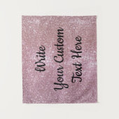 Verjaardagsfeest Foto Booth Prop Fun Roos Gold Gla Wandkleed (Voorkant)