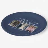 verjaardagsfeest foto borden papieren bordje (Gekanteld)