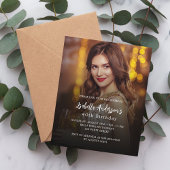 Verjaardagsfeest foto budget uitnodiging flyer