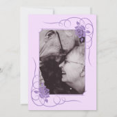 Verjaardagsfeest Foto Diamanten Huwelijk Kaart (Achterkant)