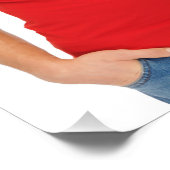 Verjaardagsfeest foto guy welkom perfect poster (Hoek)