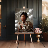 Verjaardagsfeest foto welkom poster