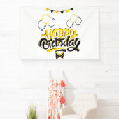 Verjaardagsfeest Fun 4x6 Vinyl Banner (Insitu)