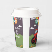 Verjaardagsfeest gepersonaliseerd papieren bekers (Rechts)