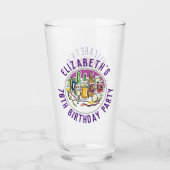 Verjaardagsfeest Glas 70 Jaar (Voorkant)
