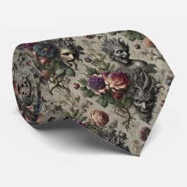 Verjaardagsfeest - Gotisch Victoriaans Stropdas