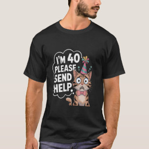 Verjaardagsfeest Grappig 40ste Verjaardagsfeest T-shirt
