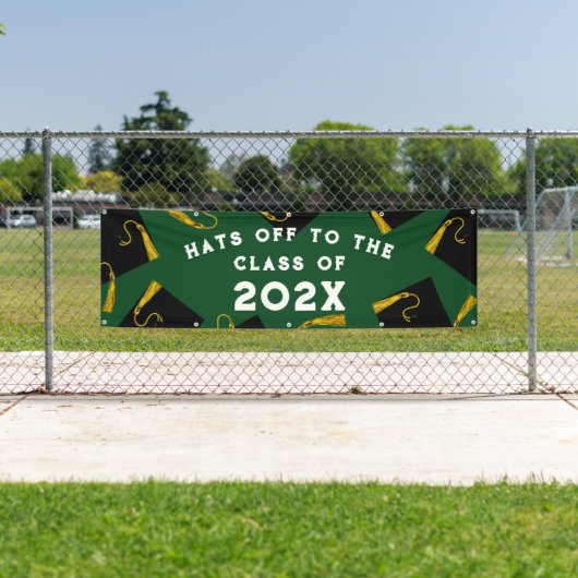 Verjaardagsfeest Groen Gefeliciteerd Spandoek (Insitu)