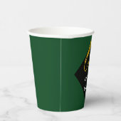 Verjaardagsfeest groen papieren bekers (Rechts)