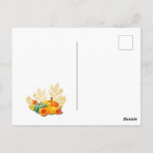 Verjaardagsfeest Herfstbladeren Mooie Modern Briefkaart (Achterkant)