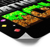 Verjaardagsfeest in het verjaardagsjongensspel Pix Poster (Hoek)