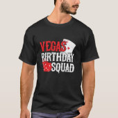 Verjaardagsfeest in Las Vegas Verjaardag S T-shirt (Voorkant)