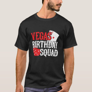 Verjaardagsfeest in Las Vegas Verjaardag S T-shirt