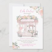 Verjaardagsfeest in Parijs Kaart (Voorkant)