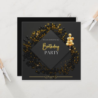 verjaardagsfeest kaart