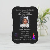 Verjaardagsfeest Kaart (Staand voorkant)