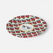 VERJAARDAGSFEest KENIA VLAG Erfenis Papieren Bordje (Gekanteld)