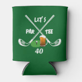 Verjaardagsfeest Koozie I Golf Party Beer Koelbox (Voorkant)