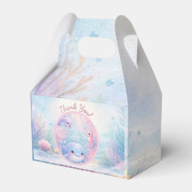Verjaardagsfeest Meisje Onder de Zee Roze Pastel P