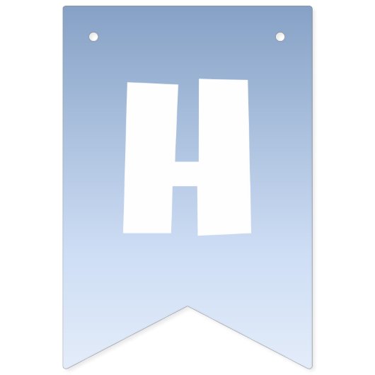 Verjaardagsfeest met ballon vlaggetjes (Tweede vlag)