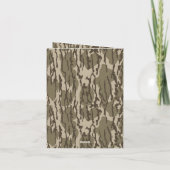 Verjaardagsfeest met camouflageprint voor de bodem (Achterkant)