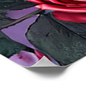 Verjaardagsfeest met Candlelit taart Poster (Hoek)