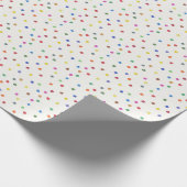 Verjaardagsfeest met Confetti Cadeaupapier (Hoek)