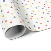 Verjaardagsfeest met Confetti Cadeaupapier (Rol Hoek)
