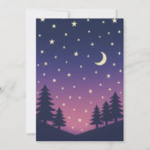 Verjaardagsfeest met filmavond in de achtertuin kaart (Achterkant)