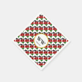 Verjaardagsfeest met Keniaanse vlag Servet (Hoek)