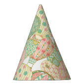 Verjaardagsfeest met luchtballonnen feesthoedjes (Rechts)