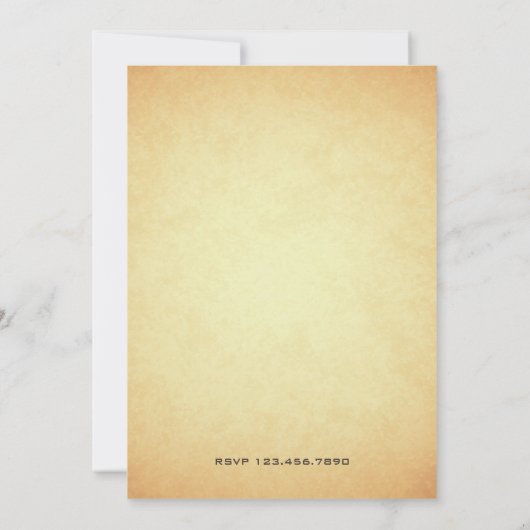 Verjaardagsfeest met vintage bloemenfietsen kaart (Achterkant)