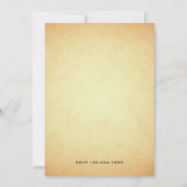 Verjaardagsfeest met Vintage Roller Skates Kaart (Achterkant)